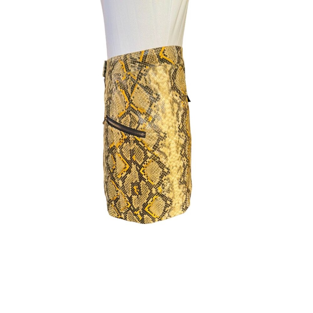 Fashion Nova Slither Over Here Snake Print Skirt Women Size XL - Picture 7 of 8